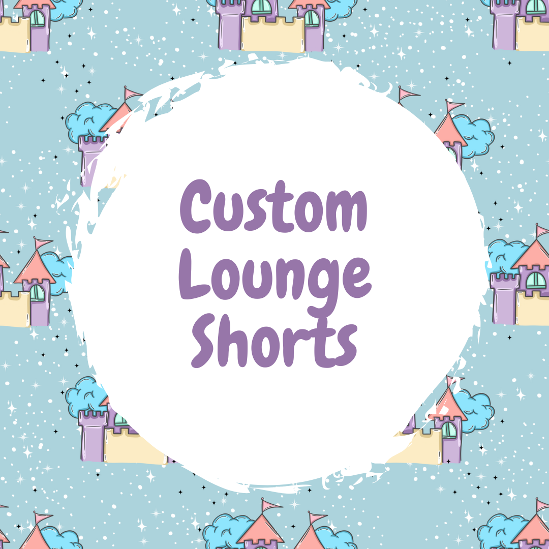 Custom Adult Lounge Shorts
