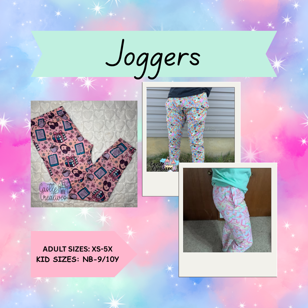 Custom Kids Joggers