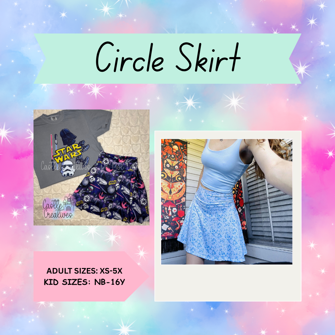 Kids Circle Skirt