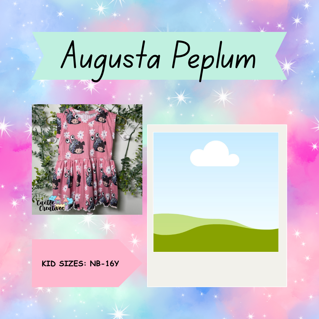 Kids Augusta Peplum
