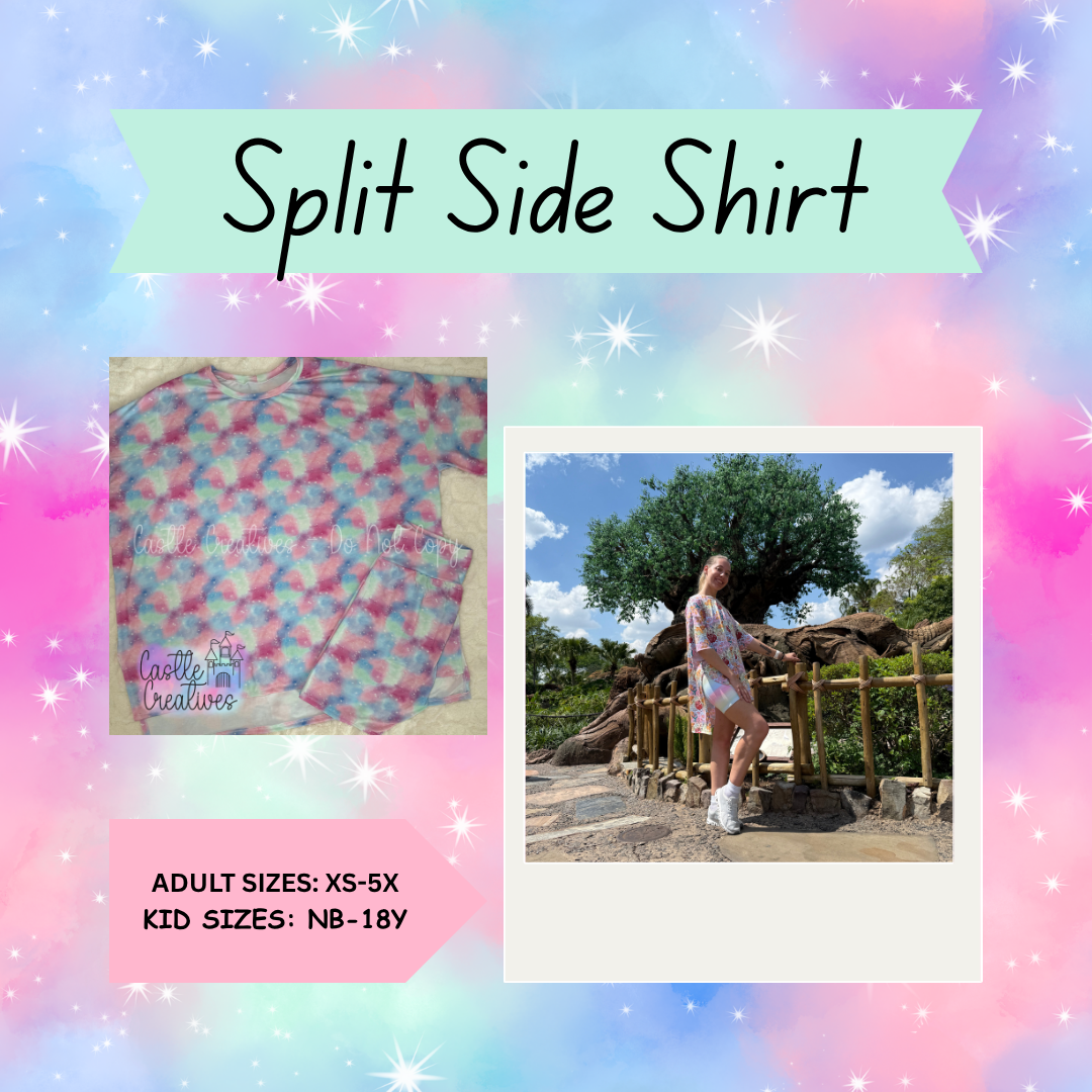 Kids Side Split Shirt