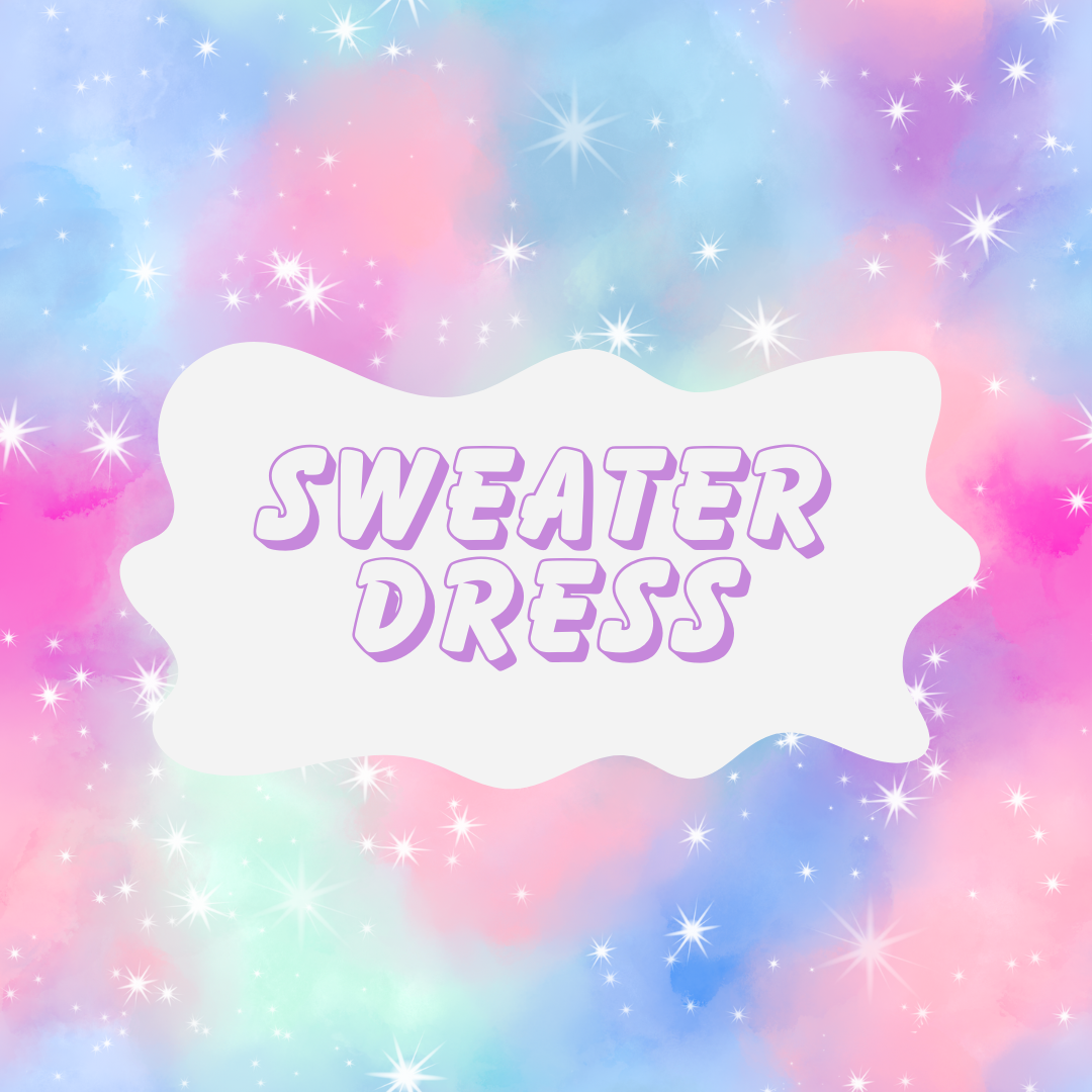 Sweater Skirt Dress