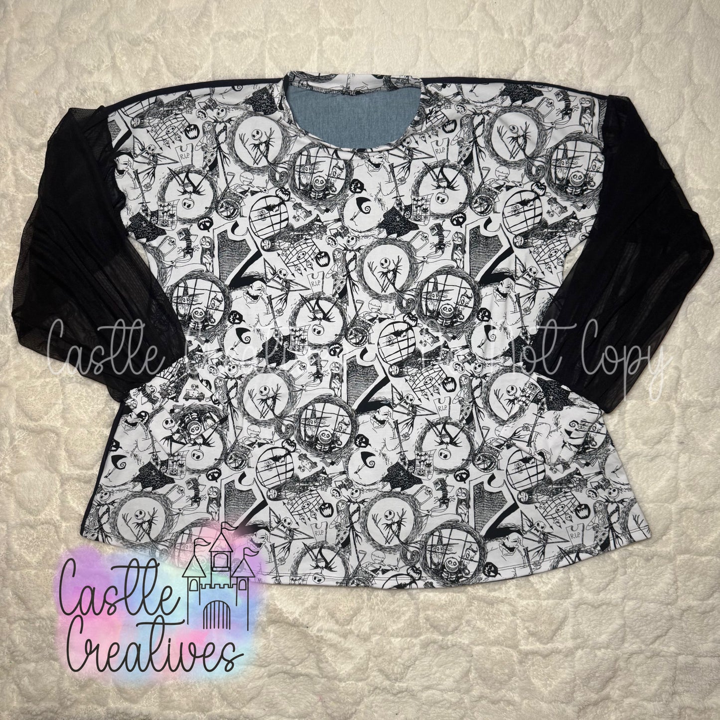 RTS Adult Medium NBC Flowy Top