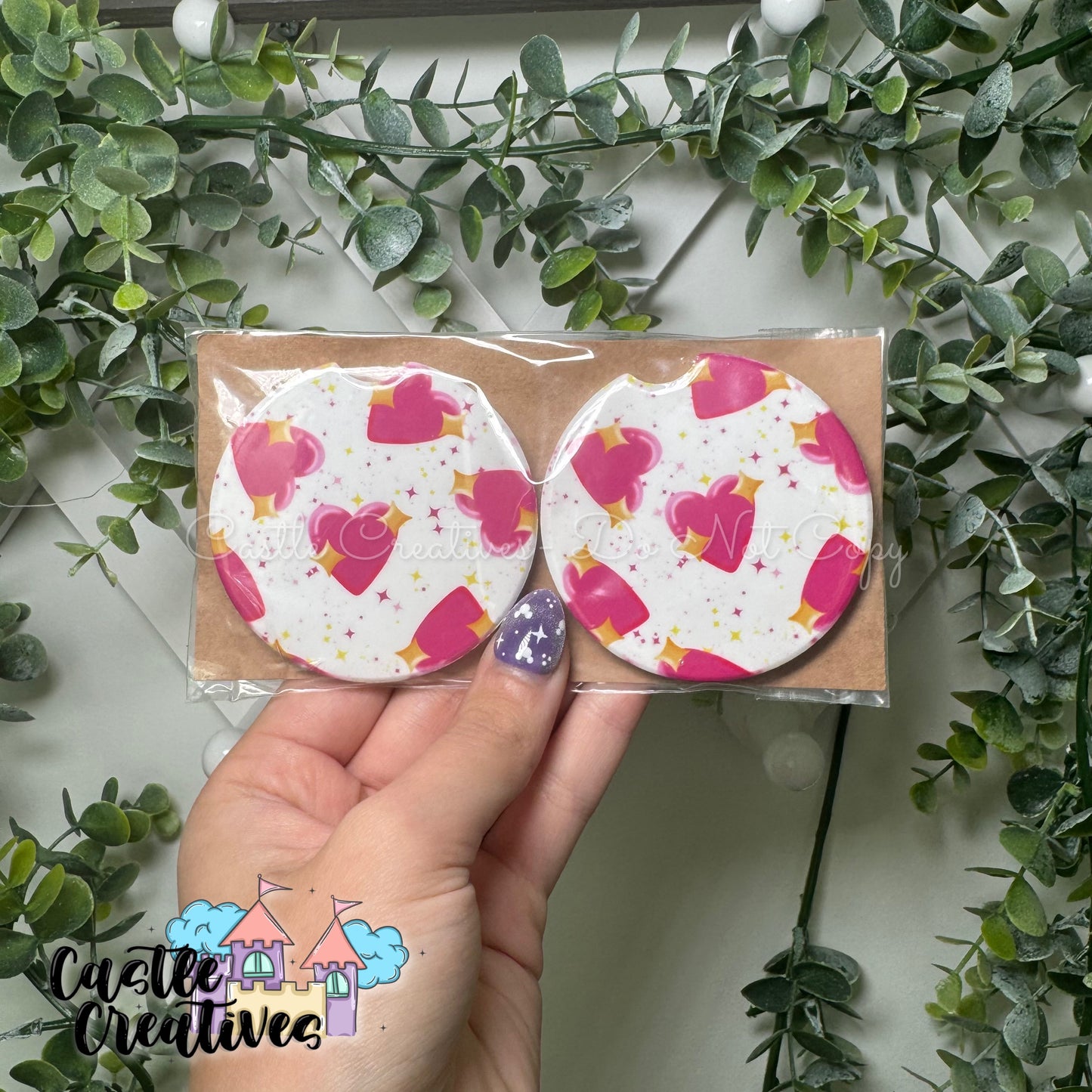 RTS Heart Coasters