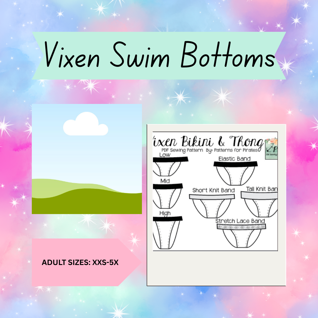 Adult Vixen Swim Bottoms