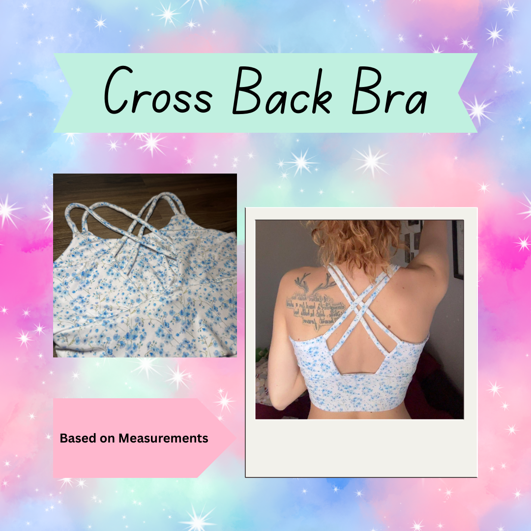 Cross Back Bra