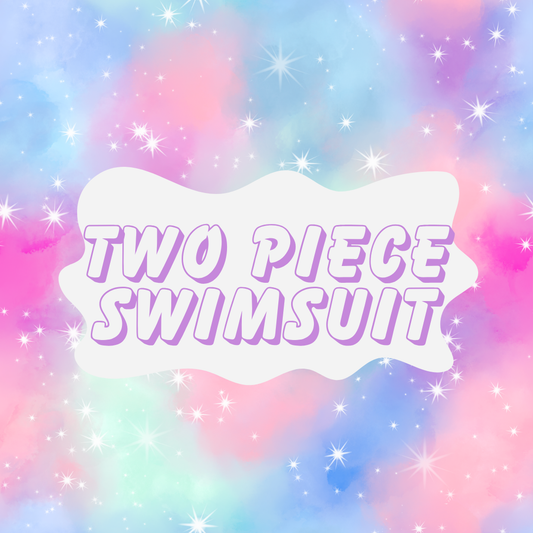 Custom Kids Two Piece Swimsuit