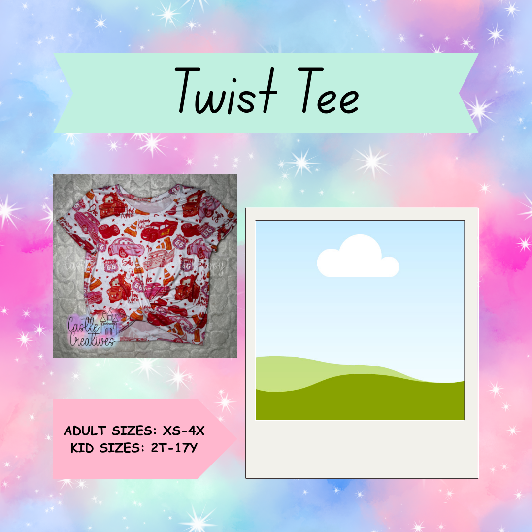 Adult Twist Tee