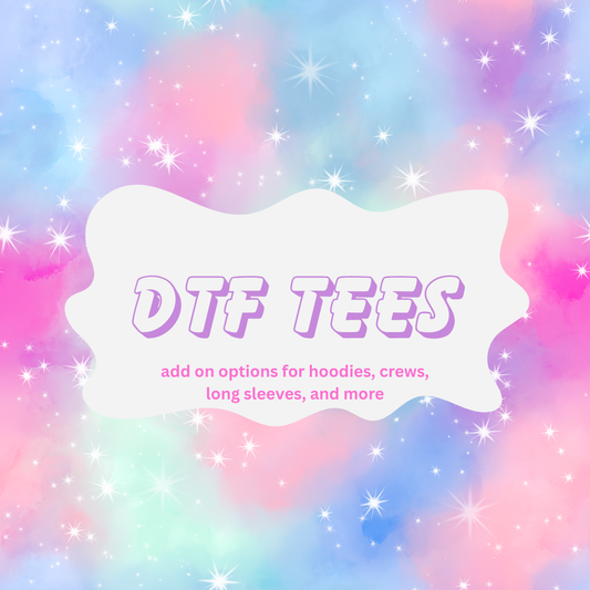 Custom Kids DTF Shirts/Crews/Hoodies