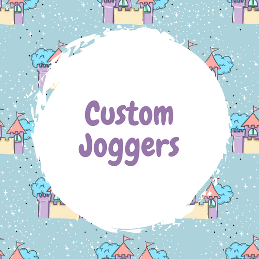 Custom Adult Joggers