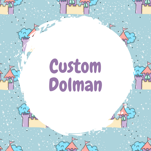 Custom Adult Dolman