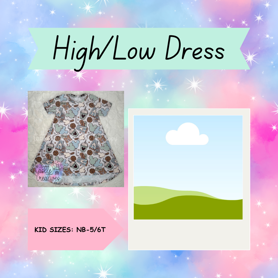 High/Low Tee Dress