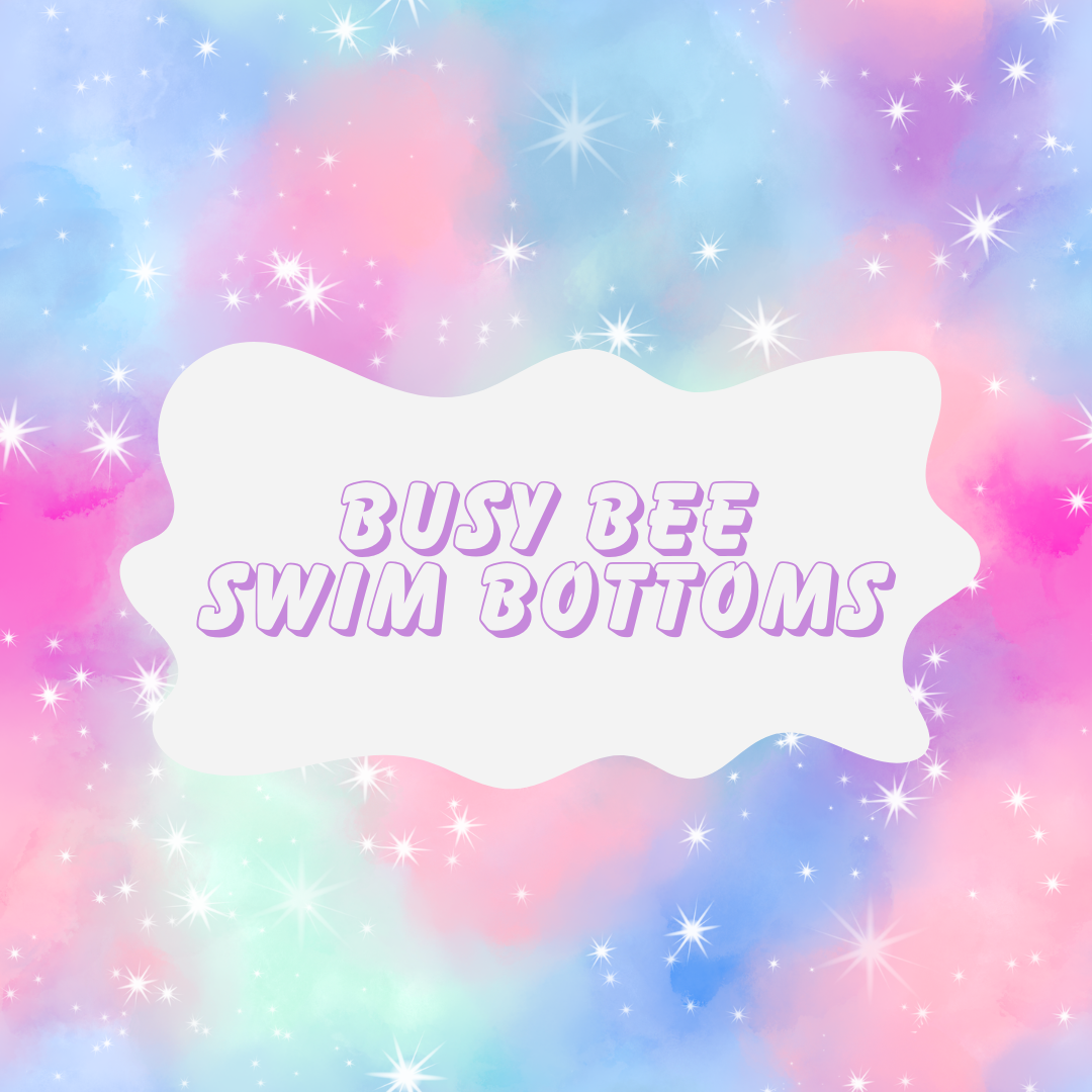 Kids Busy Bee Swim Bottoms