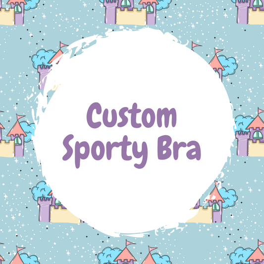 Custom Simple Sporty Bra