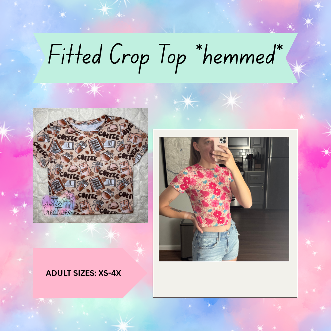 Custom Fitted Crop Top