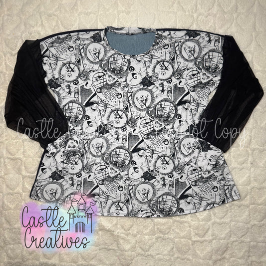 RTS Adult Medium NBC Flowy Top