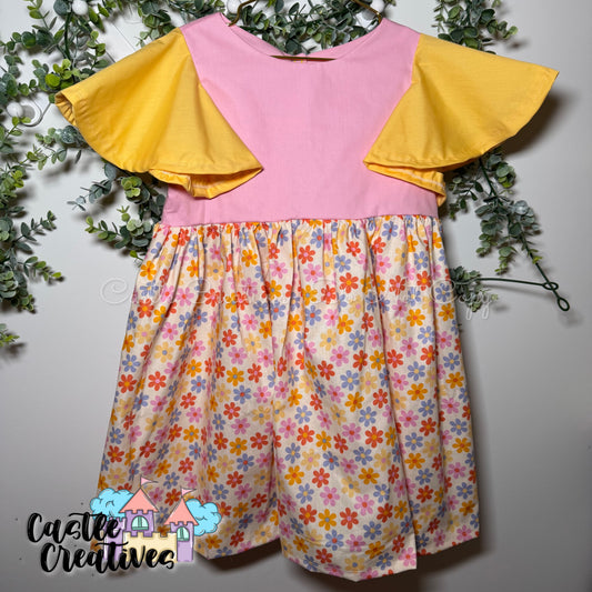 RTS 7Y Woven Dress (read description)
