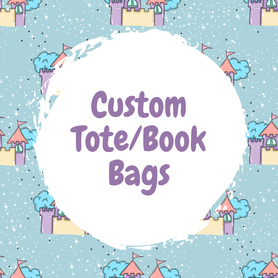 Custom Tote/Book Bags