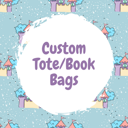Custom Tote/Book Bags
