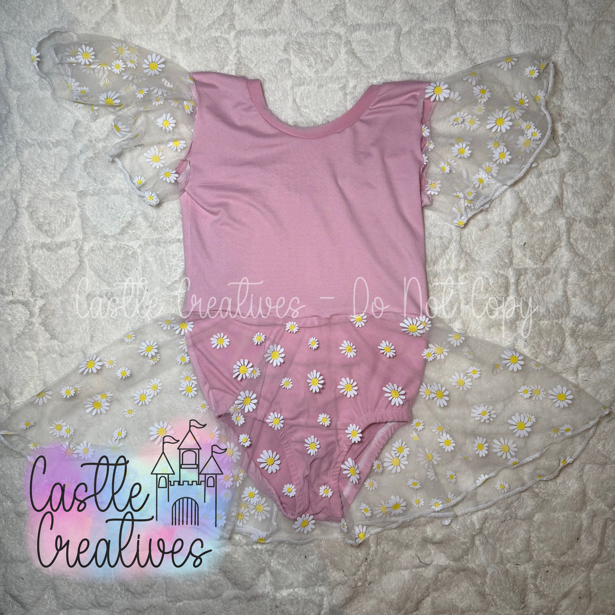 Day 9: 10Y Skirted Leotard w/ Flutter Sleeves