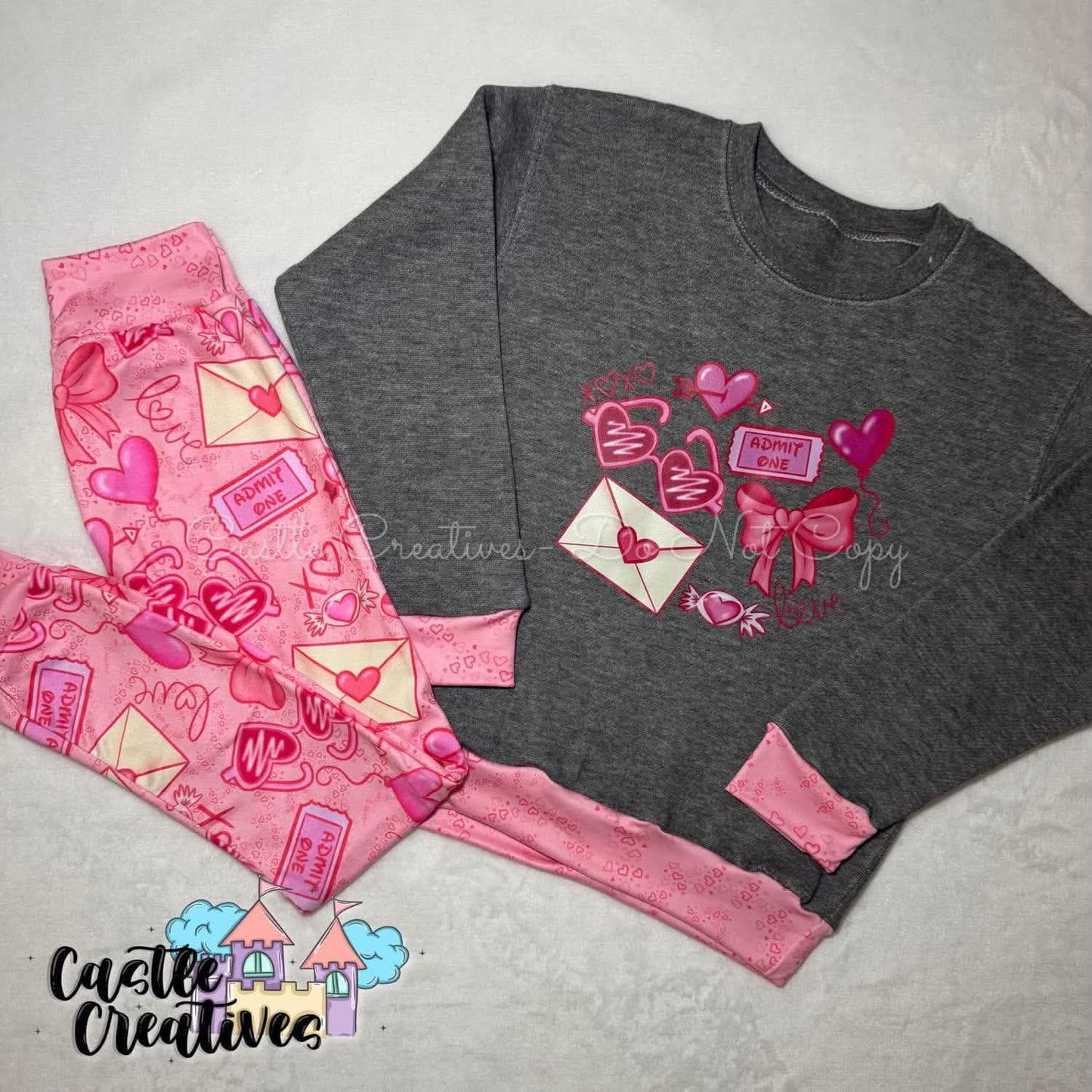 5T Pj pants and Crewneck set