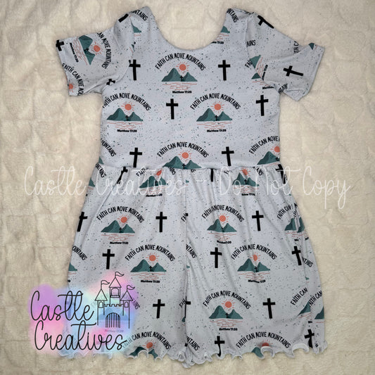RTS 9/10Y Shorts Romper