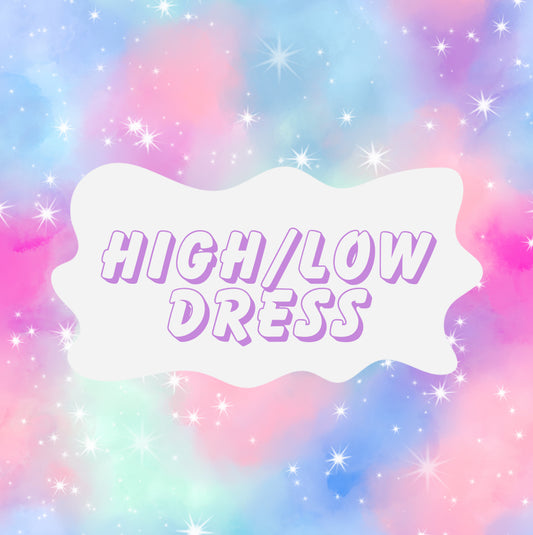 High/Low Tee Dress