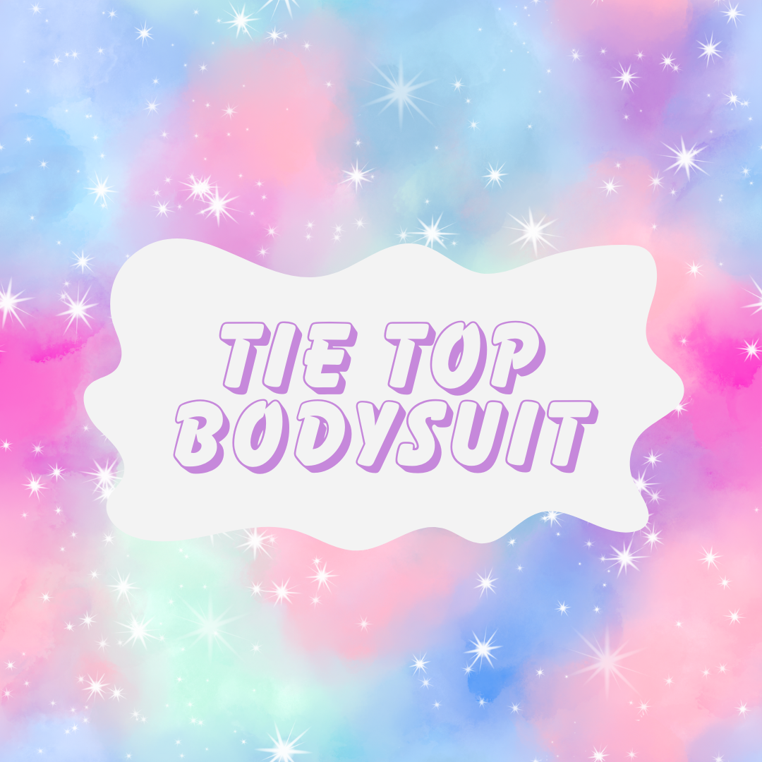 Adult Tie Top Bodysuit